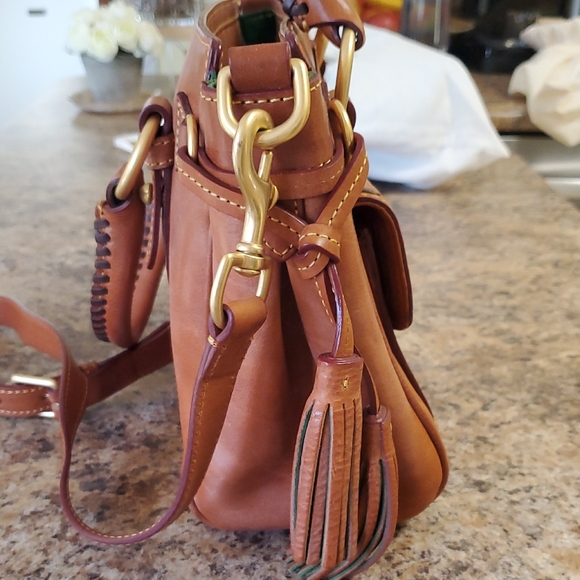 Dooney & Bourke Tan Satchel - Picture 3 of 6
